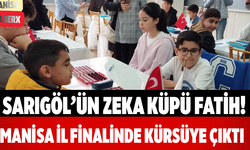 Sarıgöl’ün Zeka Küpü Fatih! Manisa İl Finalinde Kürsüye Çıktı