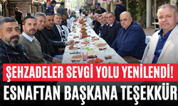 Şehzadeler Sevgi Yolu Yenilendi! Esnaftan Başkana Teşekkür