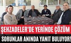 Şehzadeler'de Yerinde Çözüm Sorunlar Anında Yanıt Buluyor!