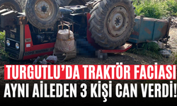 Turgutlu’da Traktör Faciası Aynı Aileden 3 Kişi Can Verdi!