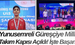 Yunusemreli Güreşçiye Milli Takım Kapısı Açıldı! İşte Başarı
