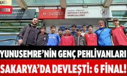 Yunusemre’nin Genç Pehlivanları Sakarya’da Devleşti: 6 Final!