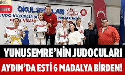 Yunusemre’nin Judocuları Aydın’da Esti 6 Madalya Birden!