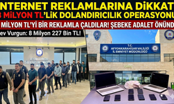 8 Milyon TL'yi Bir Reklamla Çaldılar! Şebeke Adalet Önünde