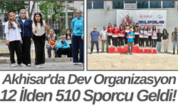 Akhisar'da Dev Organizasyon 12 İlden 510 Sporcu Geldi!