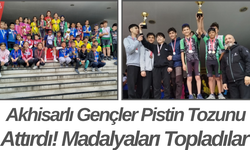 Akhisarlı Gençler Pistin Tozunu Attırdı! Madalyaları Topladılar
