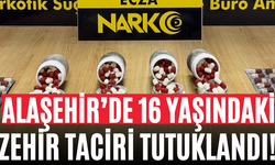 Alaşehir’de 16 Yaşındaki Zehir Taciri Tutuklandı! İ