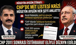 CHP’de MİT Listesi Krizi Hüseyin Aygün Her şeyi Anlattı!