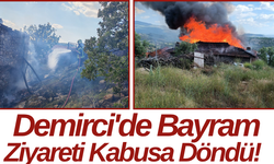 Demirci'de Bayram Ziyareti Kabusa Döndü!