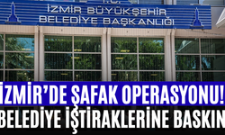 İzmir’de Şafak Operasyonu! Belediye İştiraklerine Baskın