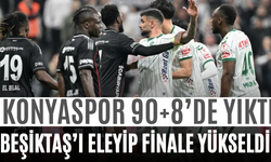 Konyaspor 90+8’de Yıktı Beşiktaş’ı Eleyip Finale Yükseldi!