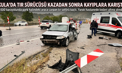Kula’da Tır Sürücüsü Kazadan Sonra Kayıplara Karıştı