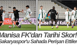 Manisa FK'dan Tarihi Skor! Sakaryaspor'u Sahada Perişan Ettiler
