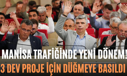 Manisa Trafiğinde Yeni Dönem 3 Dev Proje İçin Düğmeye Basıldı