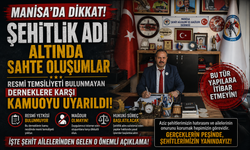 Manisa'da Dikkat! Şehitlik Adı Altında Sahte Oluşumlar
