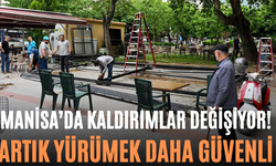 Manisa’da Kaldırımlar Değişiyor! Artık Yürümek Daha Güvenli