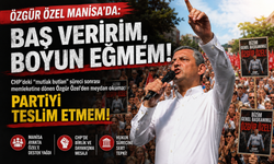 Manisa'da Özgür Özel Rüzgarı Binlerce Kişi Meydanda!