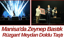Manisa'da Zeynep Bastık Rüzgarı! Meydan Doldu Taştı