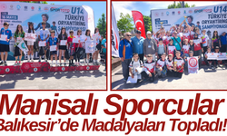 Manisalı Sporcular Balıkesir’de Madalyaları Topladı!