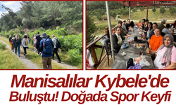 Manisalılar Kybele'de Buluştu! Doğada Spor Keyfi