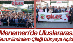 Menemen'de Uluslararası Gurur Emiralem Çileği Dünyaya Açıldı