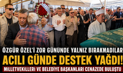 Özgür Özel'in Acı Gününde CHP Kadroları Tam Kadro Oradaydı!