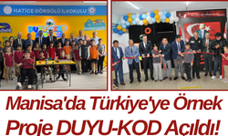 Manisa'da Türkiye'ye Örnek Proje DUYU-KOD Açıldı!