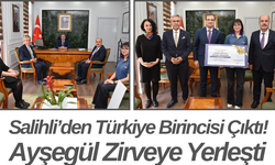 Salihli’den Türkiye Birincisi Çıktı Ayşegül Zirveye Yerleşti