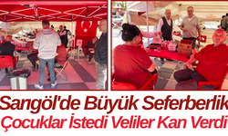 Sarıgöl'de Büyük Seferberlik Çocuklar İstedi Veliler Kan Verdi