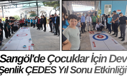 Sarıgöl'de Çocuklar İçin Dev Şenlik ÇEDES Yıl Sonu Etkinliği