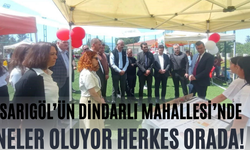 Sarıgöl’ün Dindarlı Mahallesi’nde Neler Oluyor Herkes Orada!