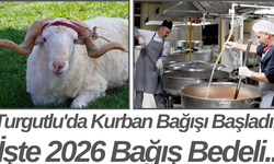 Turgutlu'da Kurban Bağışı Başladı! İşte 2026 Bağış Bedeli..