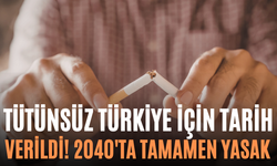 Tütünsüz Türkiye İçin Tarih Verildi! 2040'ta Tamamen Yasak