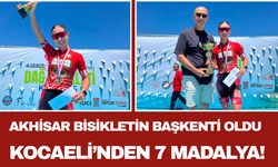 Akhisar Bisikletin Başkenti Oldu Kocaeli’nden 7 Madalya!