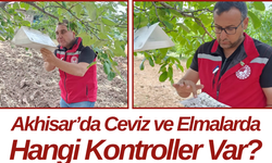 Akhisar’da Ceviz ve Elmalarda Hangi Kontroller Var?