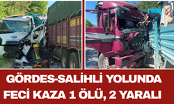 Gördes-Salihli Yolunda Feci Kaza: 1 Ölü, 2 Yaralı