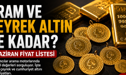 Gram ve Çeyrek Altın Ne Kadar? 6 Haziran Fiyat Listesi