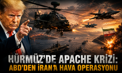 Hürmüz'de Apache Krizi: ABD'den İran'a Hava Operasyonu