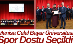 Manisa Celal Bayar Üniversitesi Spor Dostu Seçildi