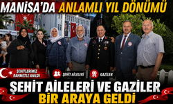 Manisa’da Anlamlı Yıl Dönümü Şehit Aileleri Gaziler Bir Arada