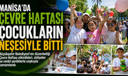 Manisa’da Çevre Haftası Çocukların Neşesiyle Bitti