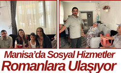 Manisa’da Sosyal Hizmetler Romanlara Ulaşıyor