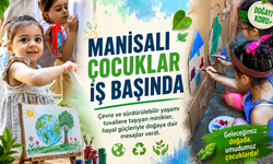 Manisalı Çocuklar İş Başında Mesajını Bırak, Resmini Yap