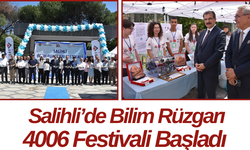 Salihli’de Bilim Rüzgarı 4006 Festivali Başladı