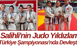 Salihli'nin Judo Yıldızları Türkiye Şampiyonası’nda Devleşti