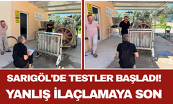 Sarıgöl'de Testler Başladı! Yanlış İlaçlamaya Son