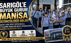 Sarıgöl’e Büyük Gurur Manisa Üçüncülüğü Geldi