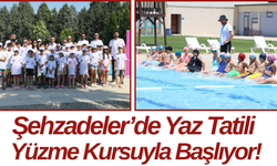 Şehzadeler’de Yaz Tatili Yüzme Kursuyla Başlıyor!