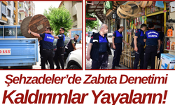 Şehzadeler’de Zabıta Denetimi Kaldırımlar Yayaların!