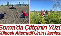 Soma’da Çiftçinin Yüzü Gülecek Alternatif Ürün Hamlesi